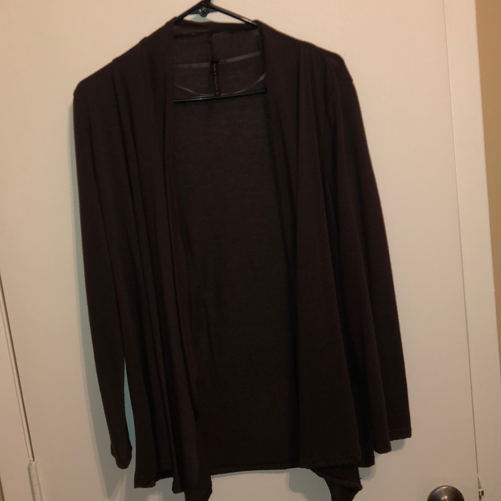 Waterfall cardigan
